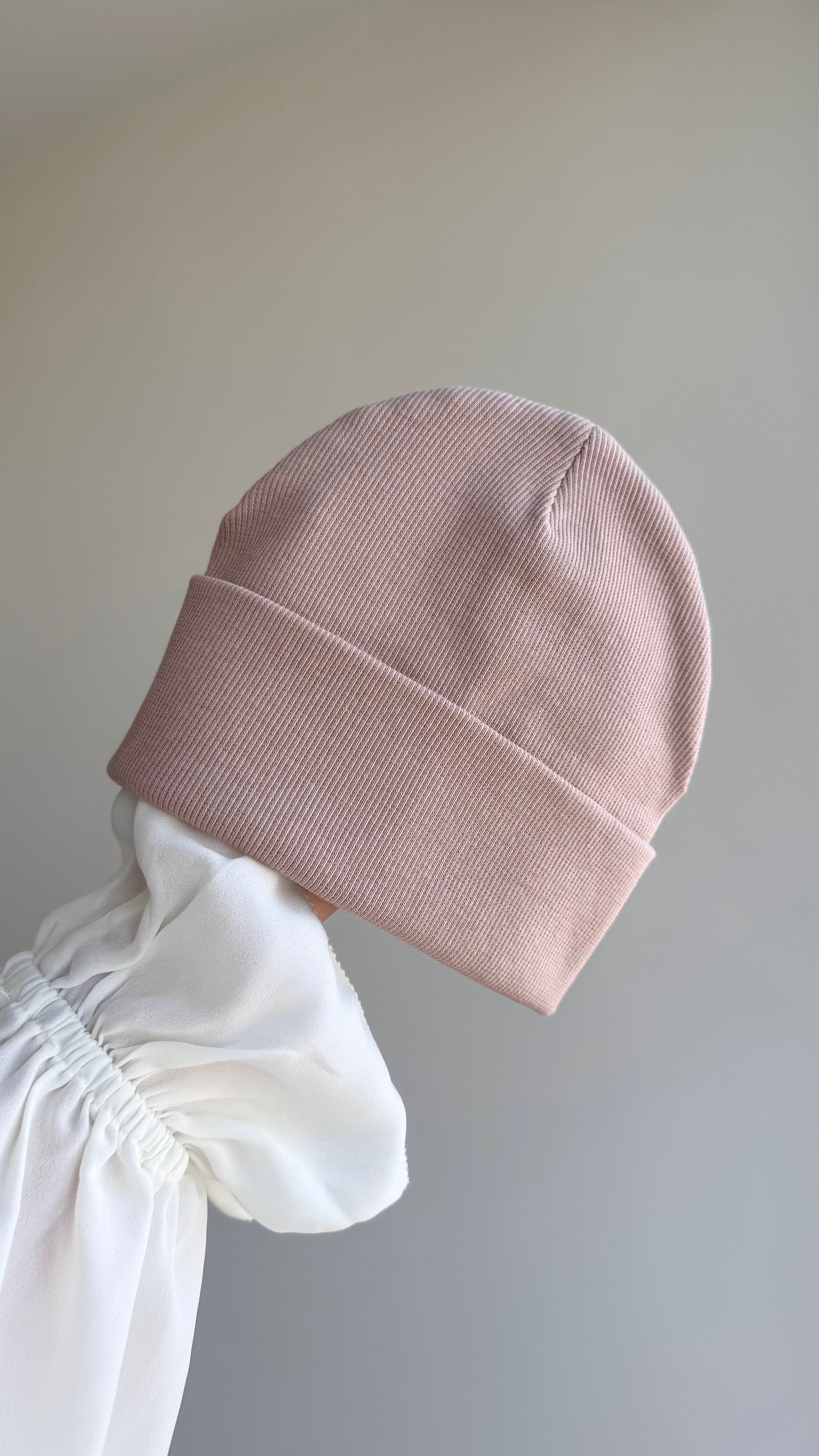 Căciuliță Basic Rib – Soft Neutral