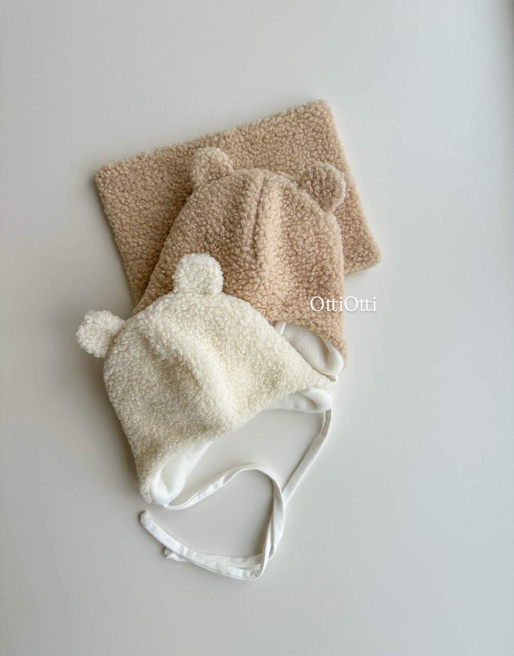 Teddy bear beanie