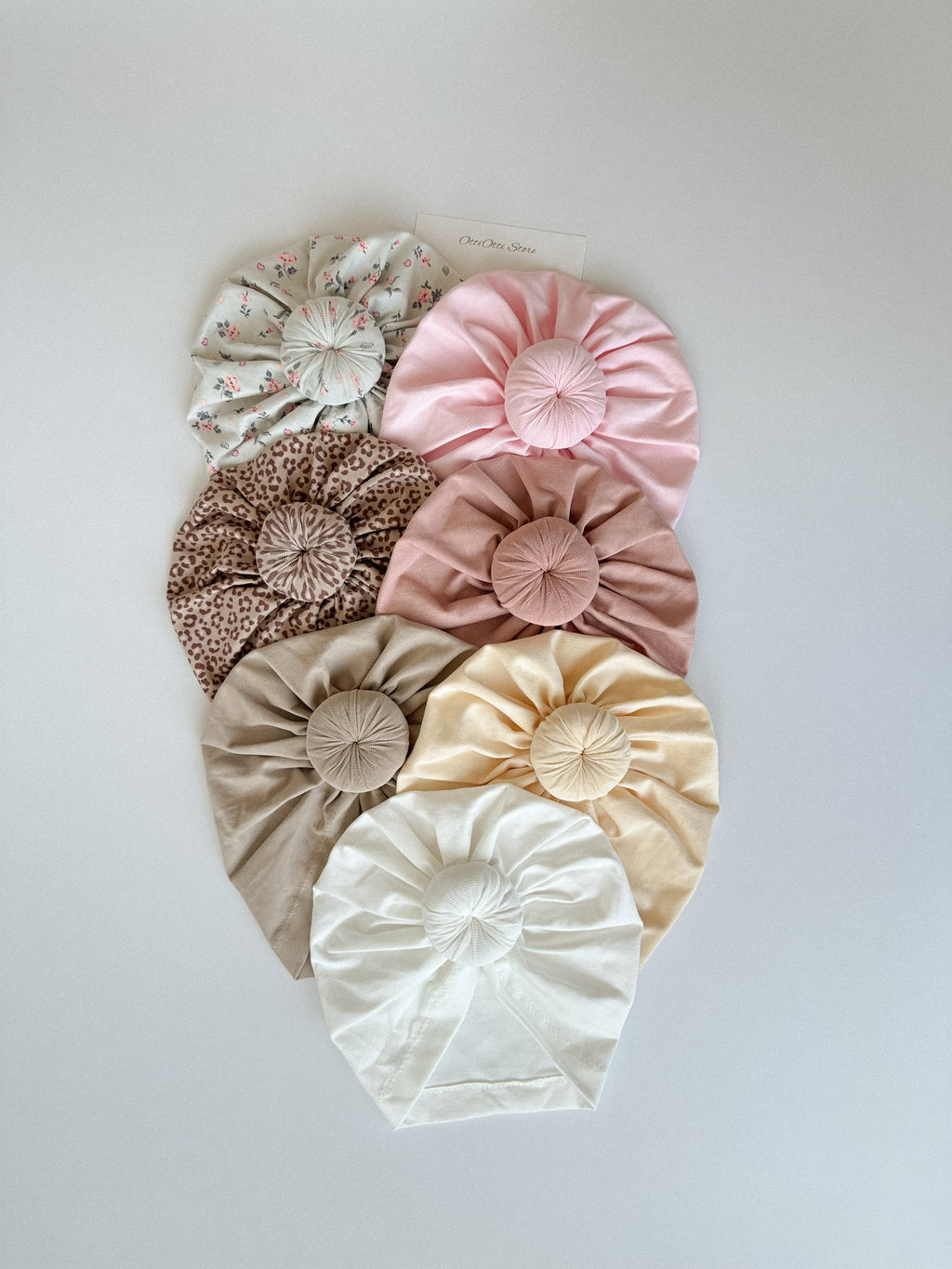 Cotton donut turbans