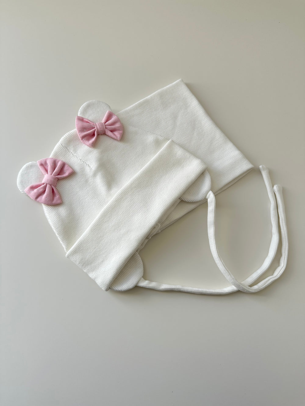 Pink Bows Beanie