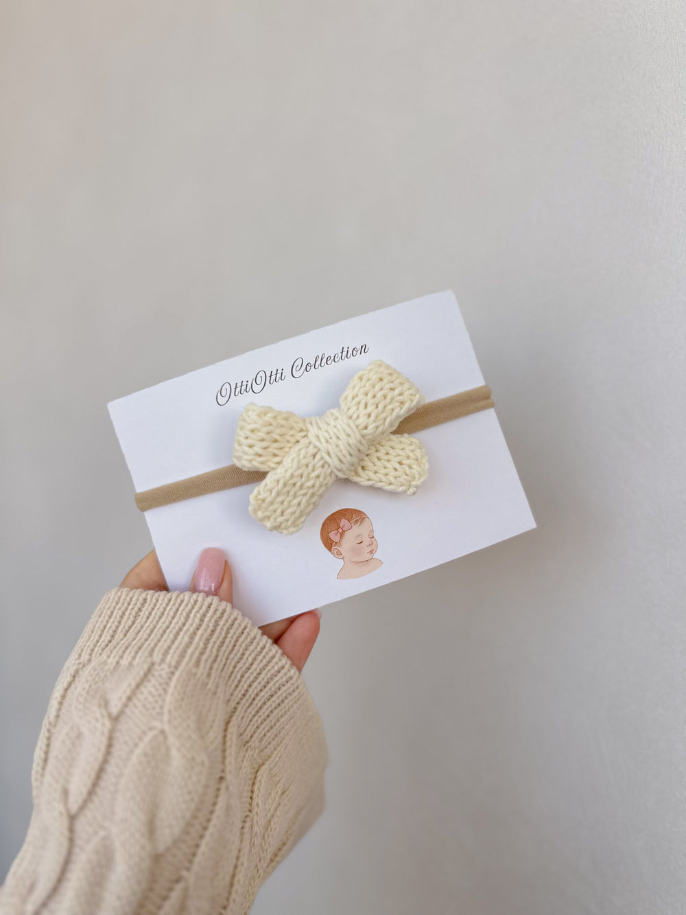 “Ivory Bow” Headband