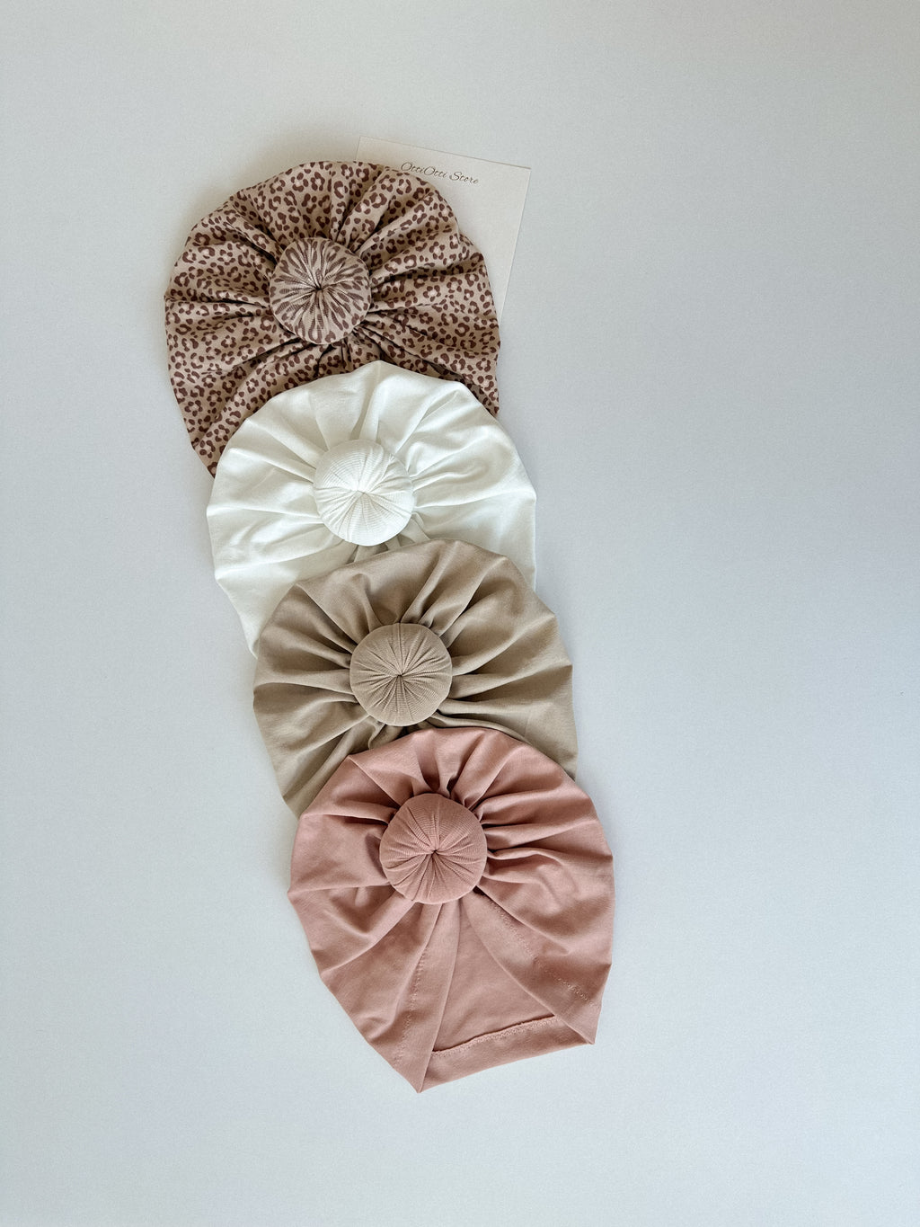 Cotton donut turbans