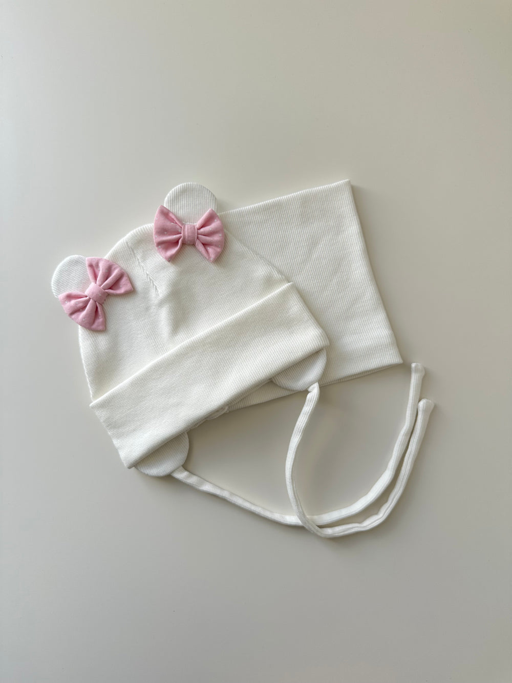 Pink Bows Beanie