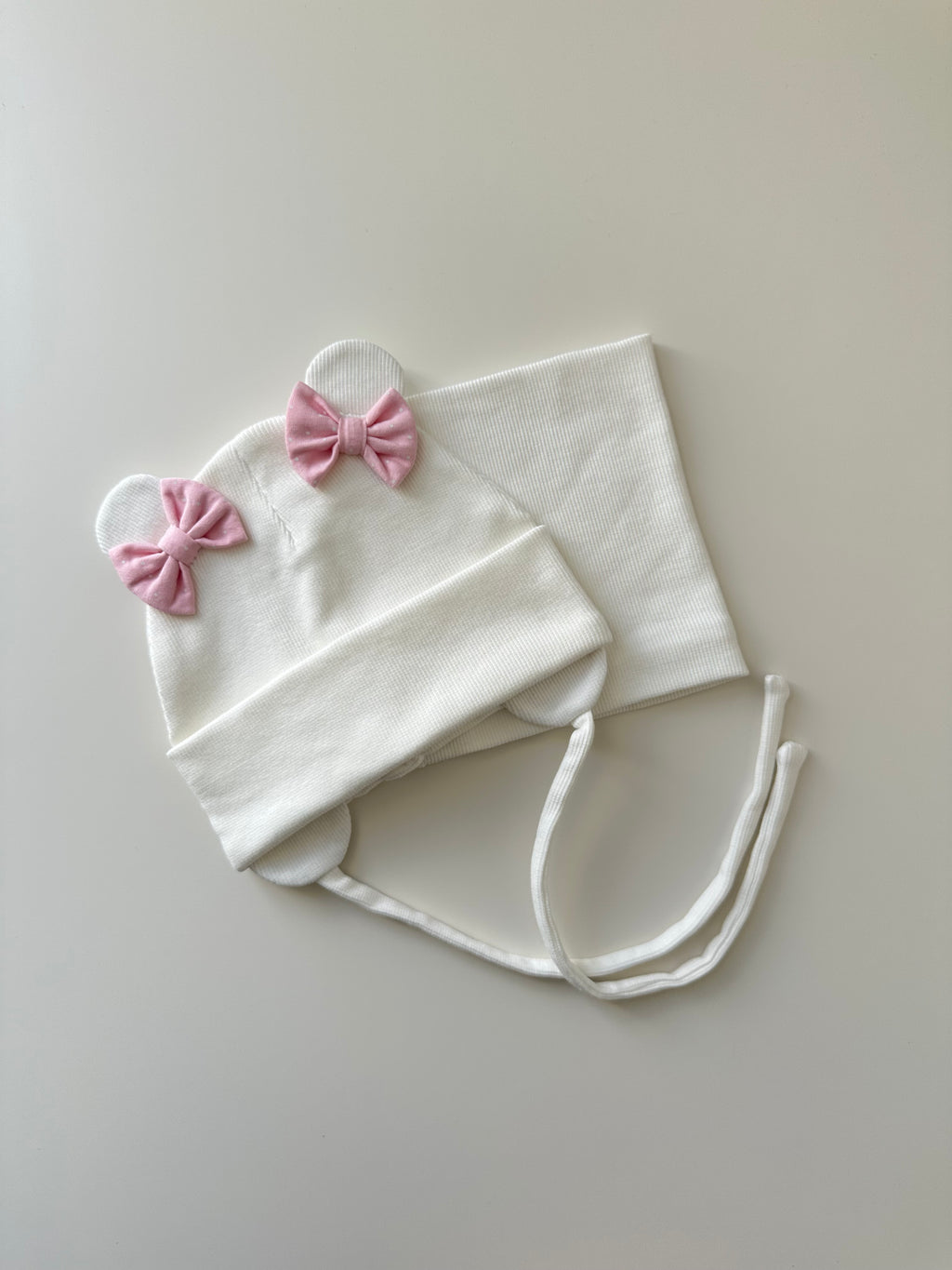 Pink Bows Beanie