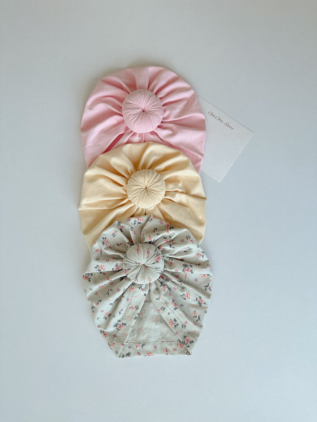 Cotton donut turbans