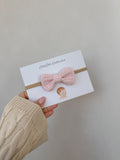 Bentița “Blush Bow”