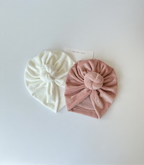 Turban „Vanilla Cloud” & „Dusty Rose”