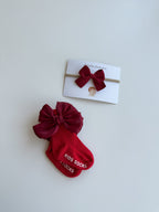 Ciorăpei eleganți „Bow Touch”