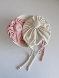 Turban “Bujor” Velur cu Căptușeală
