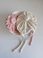 Turban “Bujor” Velur cu Căptușeală