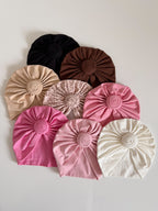 Turban “Bujor Regal” în două straturi