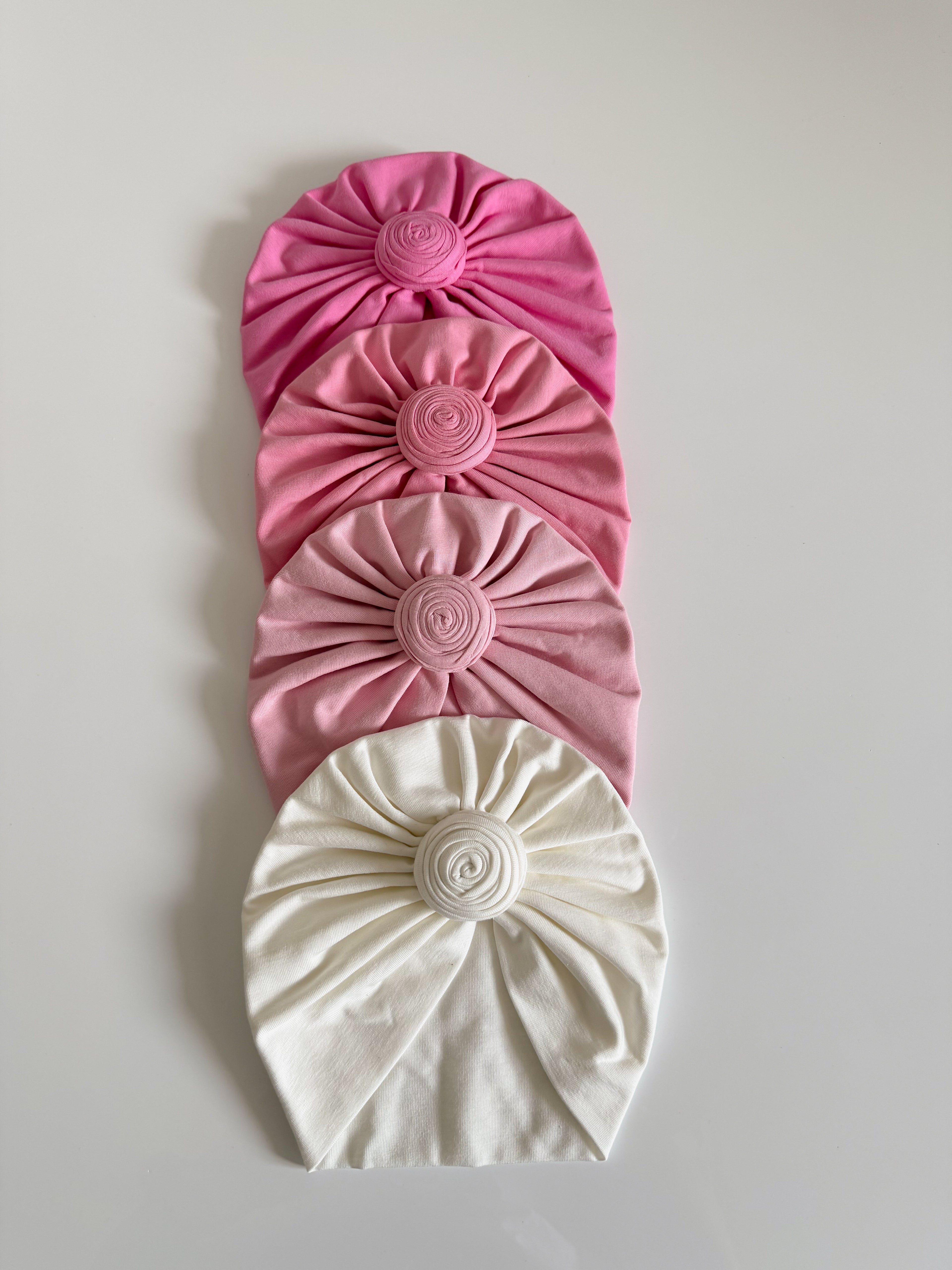 Turban “Bujor Regal” în două straturi
