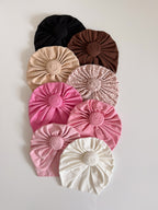 Turban “Bujor Regal” în două straturi