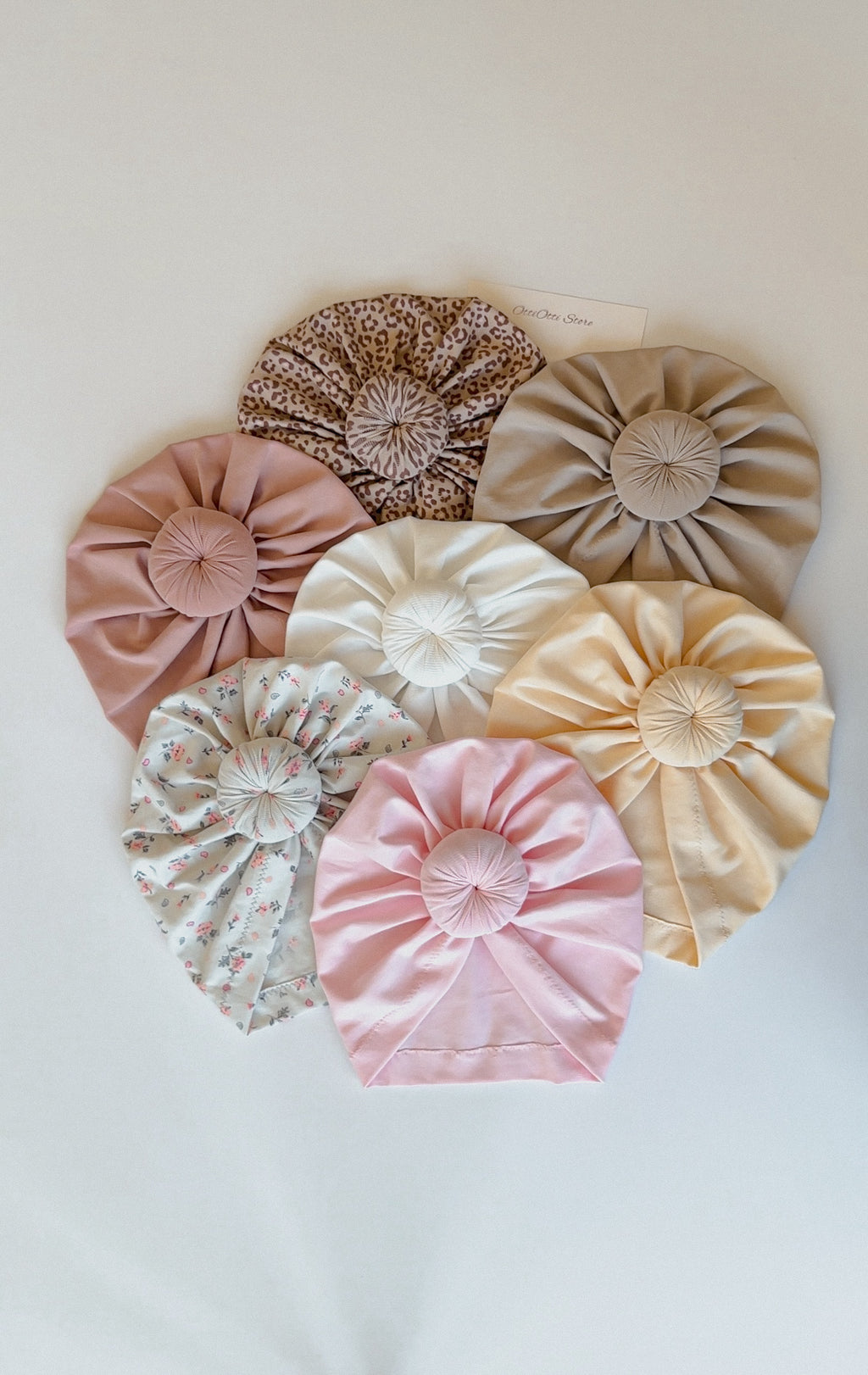 Cotton donut turbans