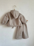 Set Soft Taupe – hanorac & pantaloni