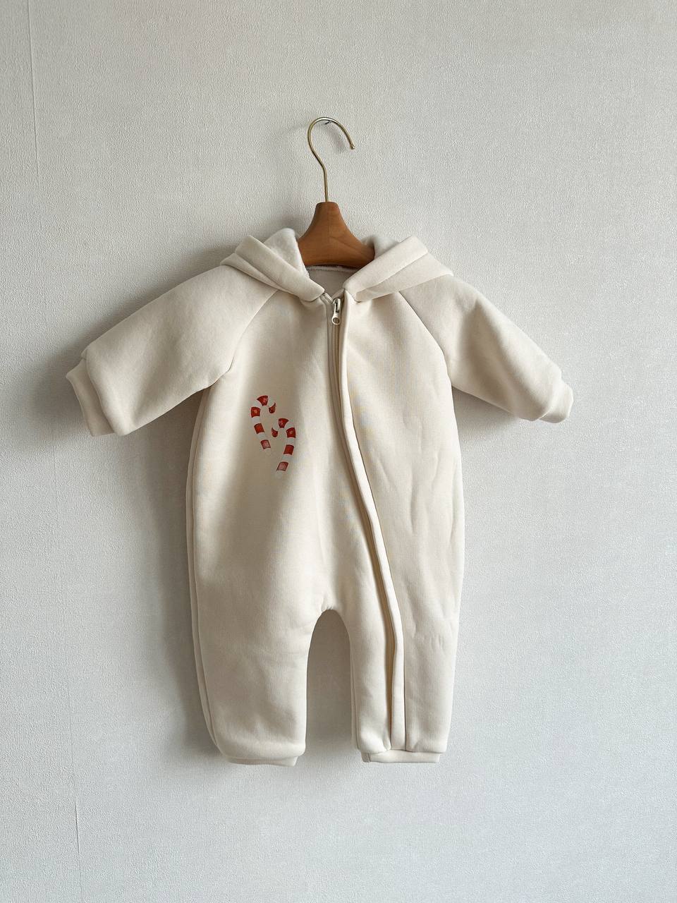 "Christmas Drop" baby romper